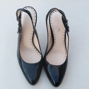 COACH Patent Leather Alma Pump